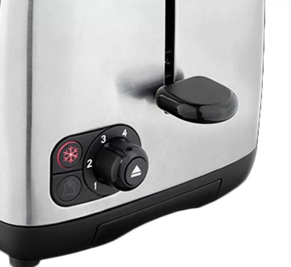 Brushed Stainless Steel 2 Slice Toaster | Russell Hobbs New