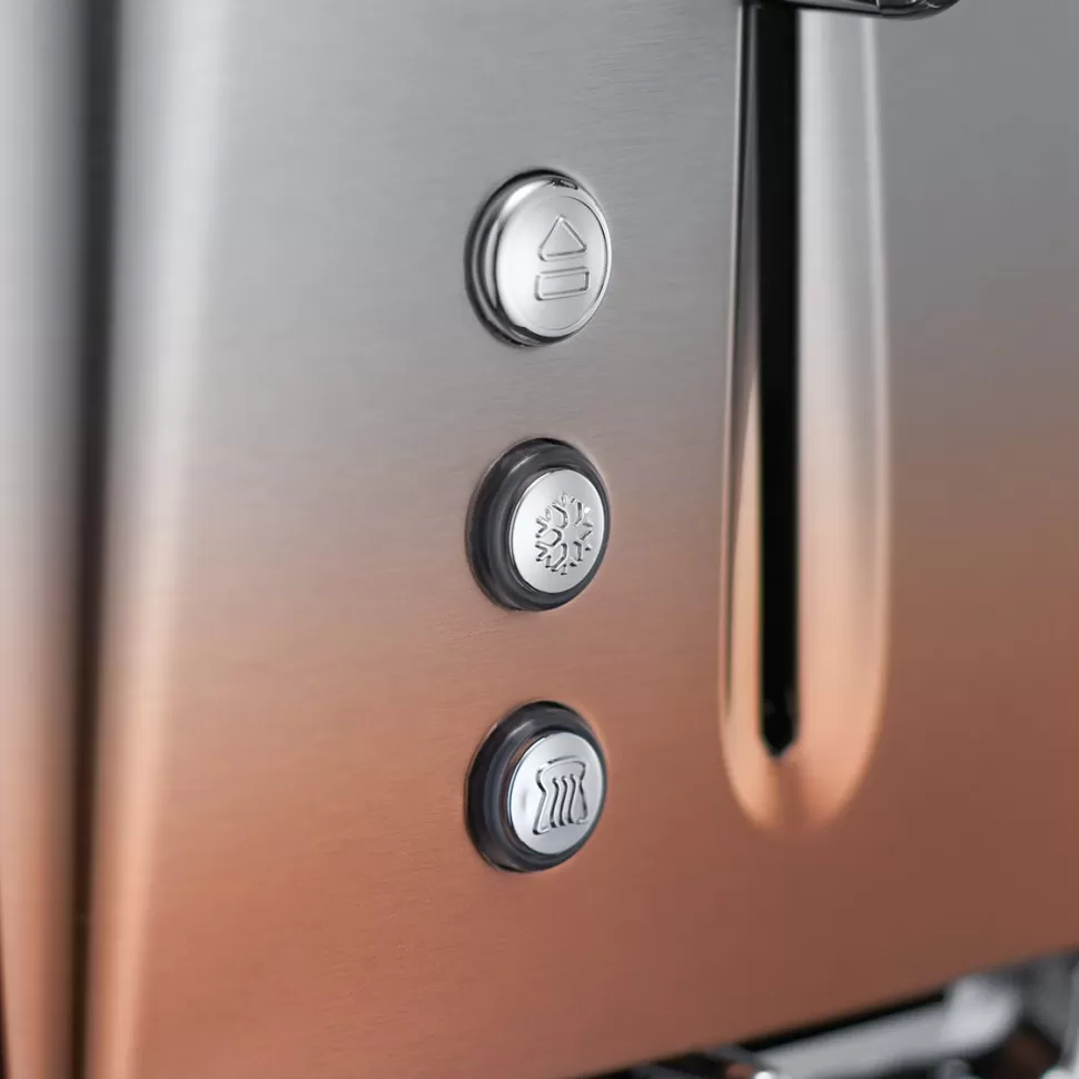 Eclipse Copper Sunset 4 Slice Toaster | Russell Hobbs Best