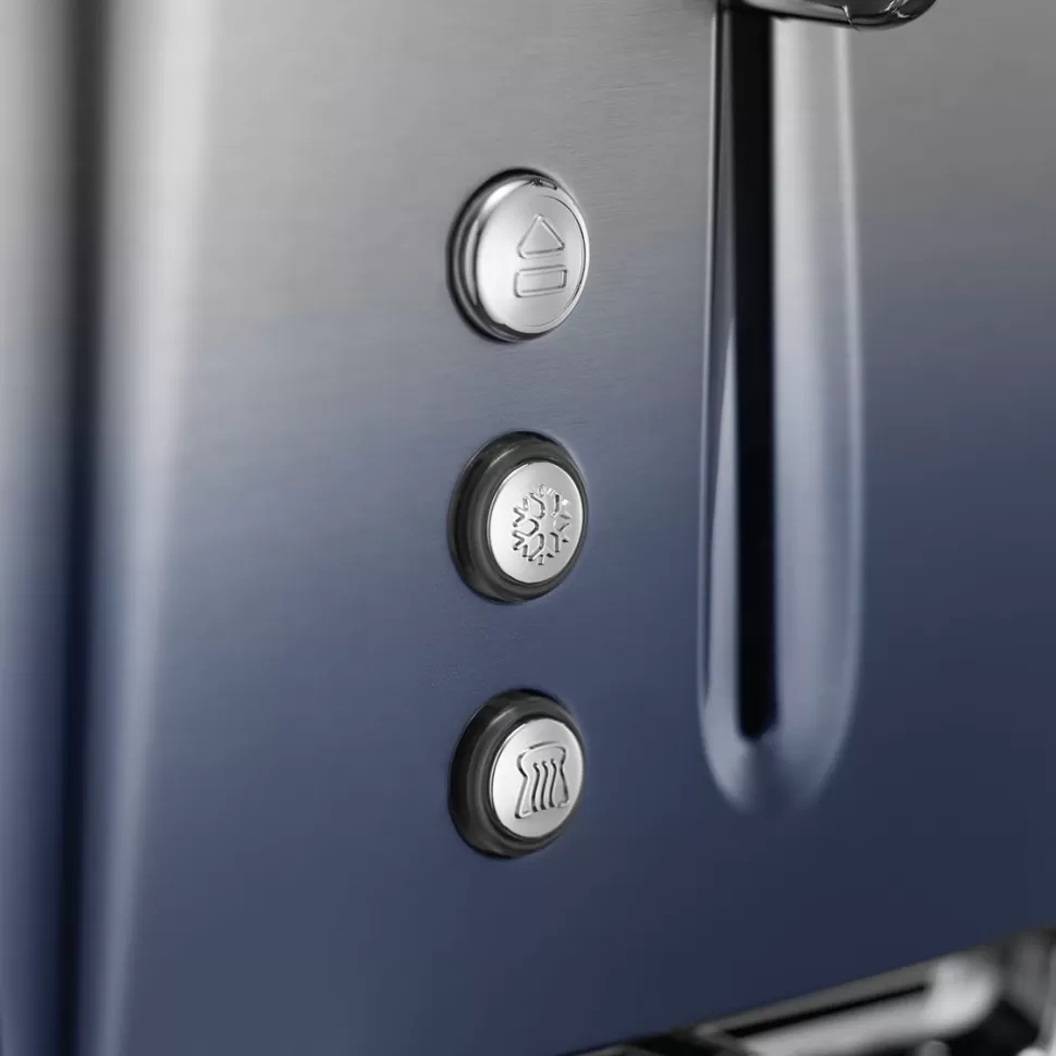 Eclipse Midnight Blue 4 Slice Toaster | Russell Hobbs Shop