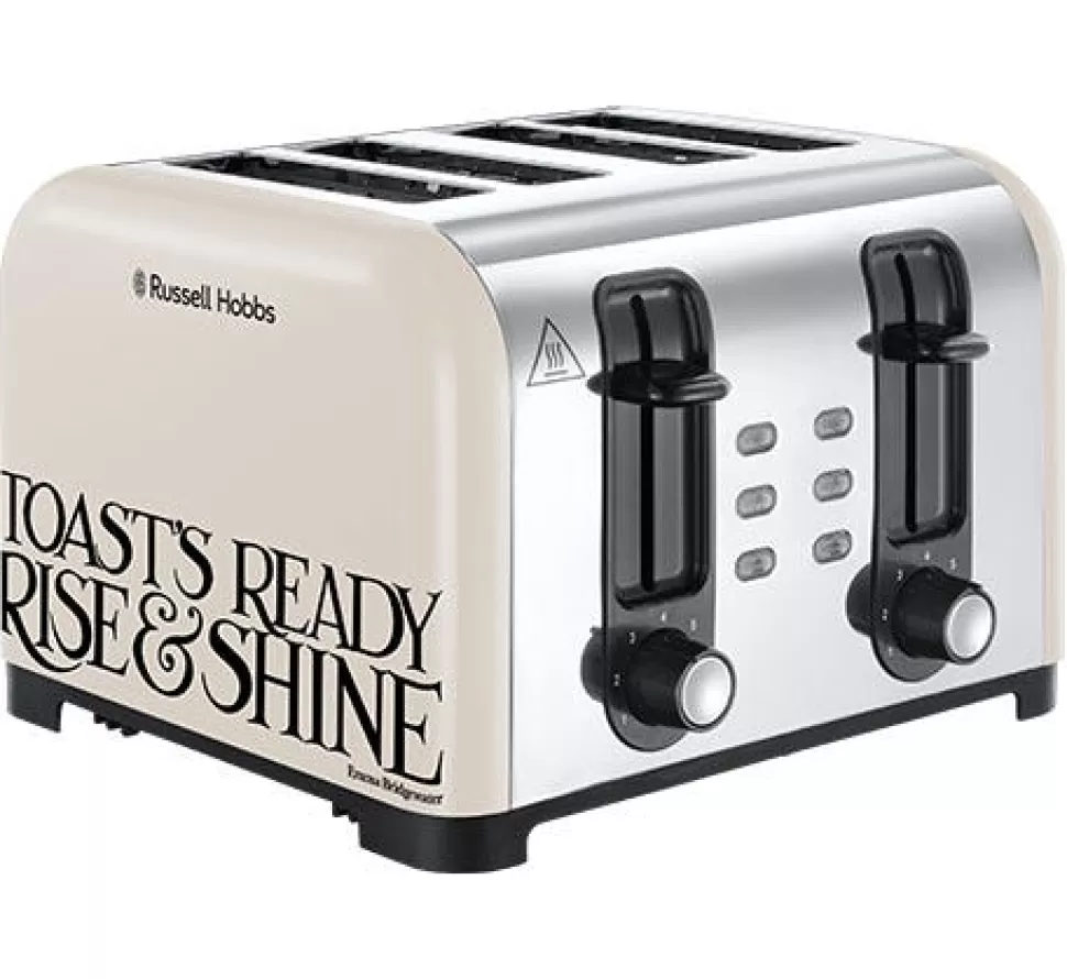 Emma Bridgewater Black Toast 4 Slice Toaster | Russell Hobbs Best