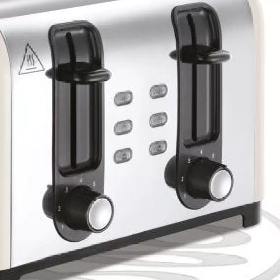 Emma Bridgewater Black Toast 4 Slice Toaster | Russell Hobbs Best