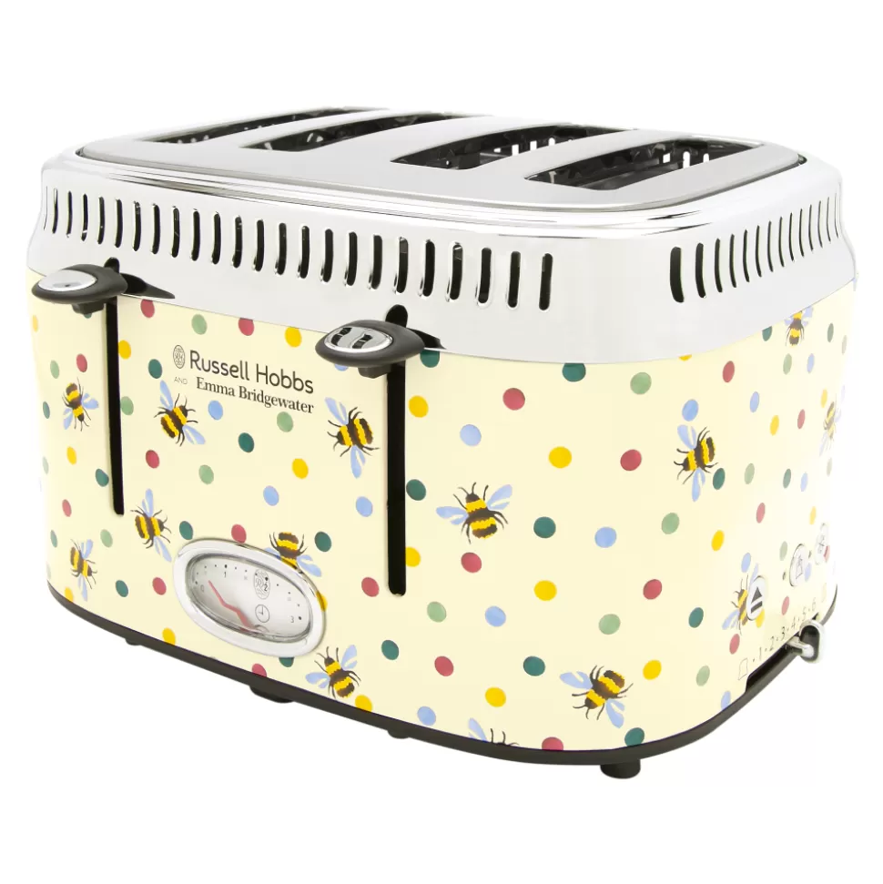 Emma Bridgewater Bumblebee & Polka Dot Toaster | Russell Hobbs Outlet