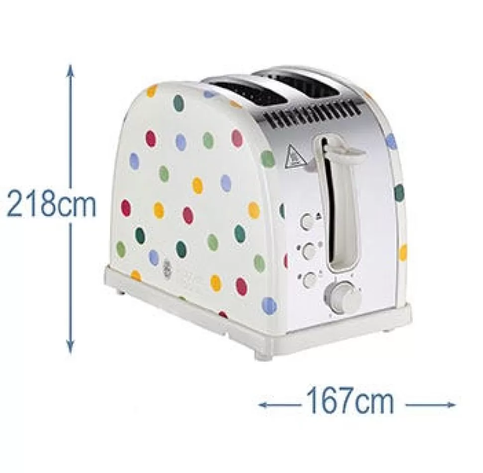 Emma Bridgewater Polka Dot 2 Slice Toaster | Russell Hobbs Cheap