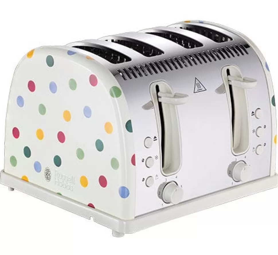 Emma Bridgewater Polka Dot 4 Slice Toaster | Russell Hobbs Store