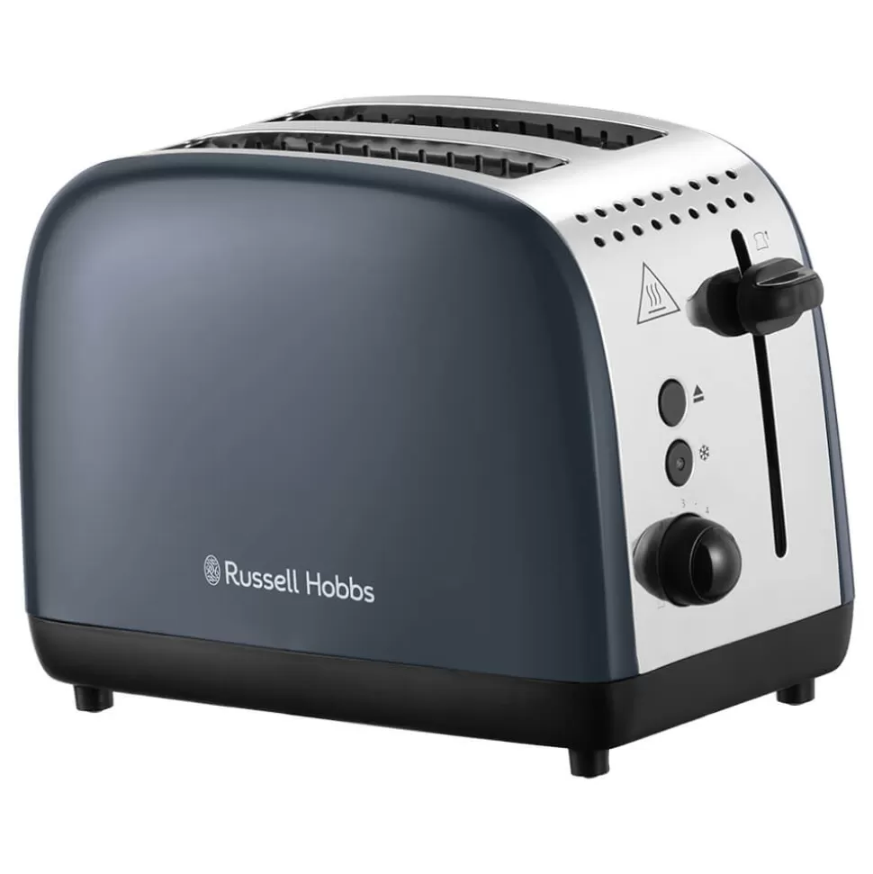 Grey Stainless Steel Toaster 2 Slice | Russell Hobbs Best