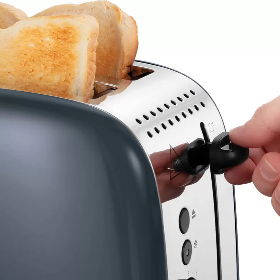 Grey Stainless Steel Toaster 2 Slice | Russell Hobbs Best