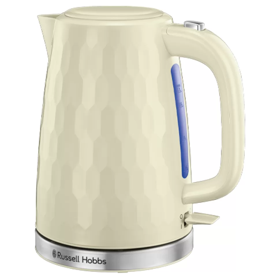 Honeycomb Cream Kettle | Russell Hobbs Discount