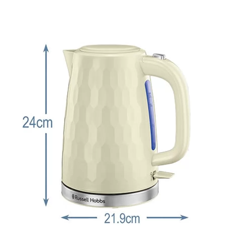 Honeycomb Cream Kettle | Russell Hobbs Discount