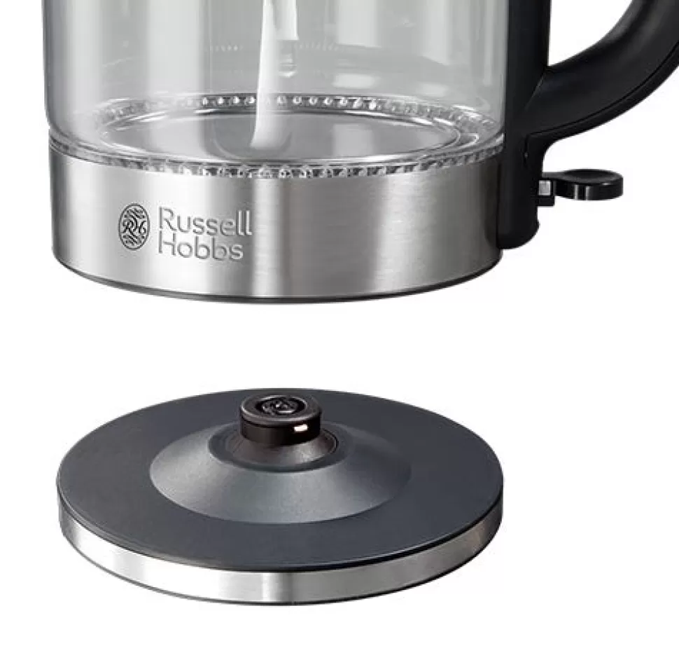 Illuminating Glass Kettle In Black | Russell Hobbs Best Sale