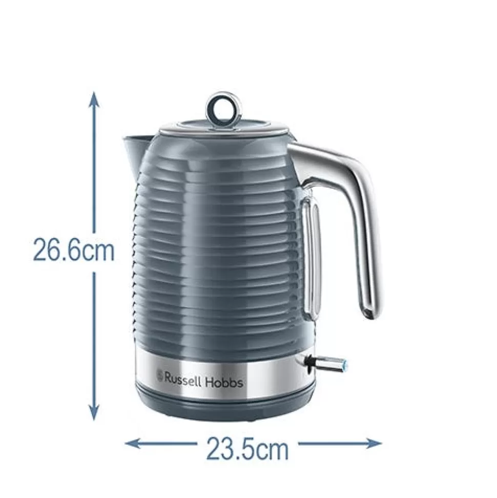 Inspire Grey Kettle | Russell Hobbs Online