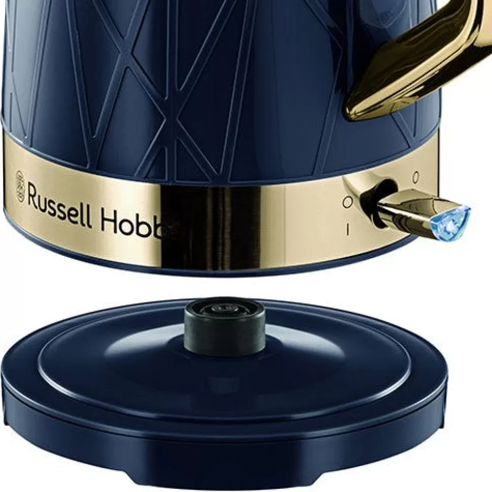 Structure Kettle - Brass Ombre Blue | Russell Hobbs Best