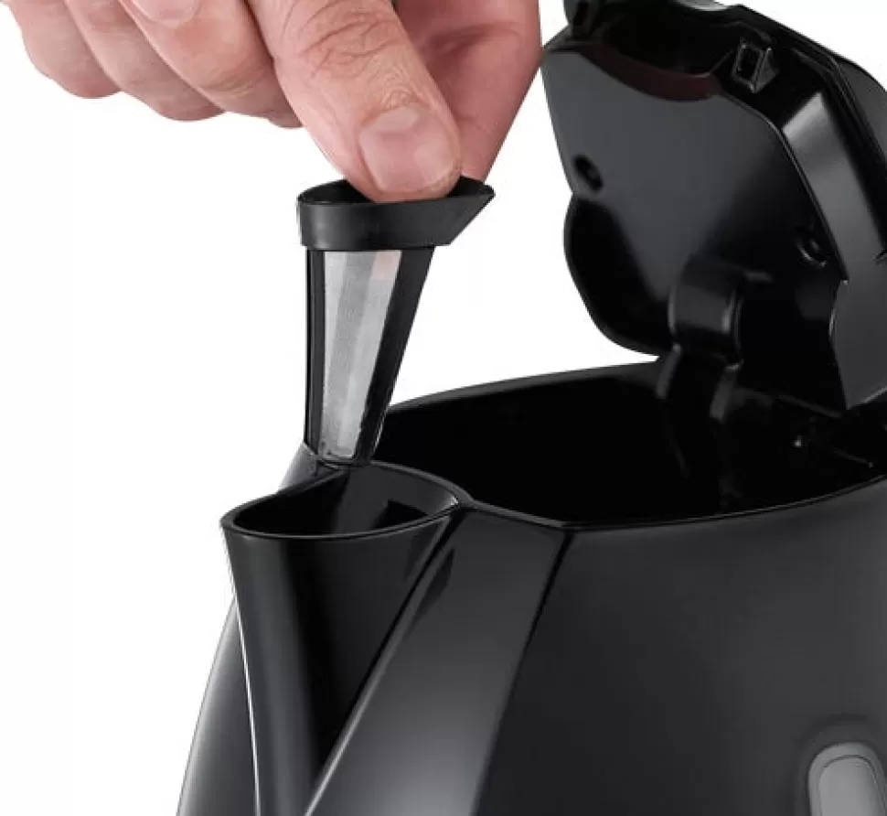 Textures Plastic Kettle - Black | Russell Hobbs Clearance